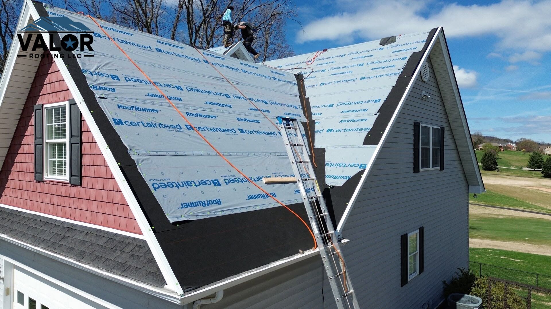 Full tear-off and re-roof by Valor Roofing in Maryville, TN